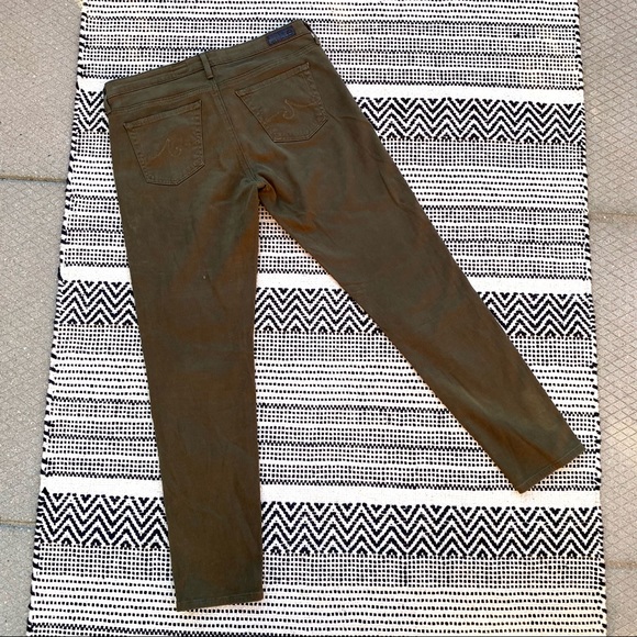 AG Adriano Goldschmied Stevie Slim Straight Leg Pants size 29R - Picture 4 of 10